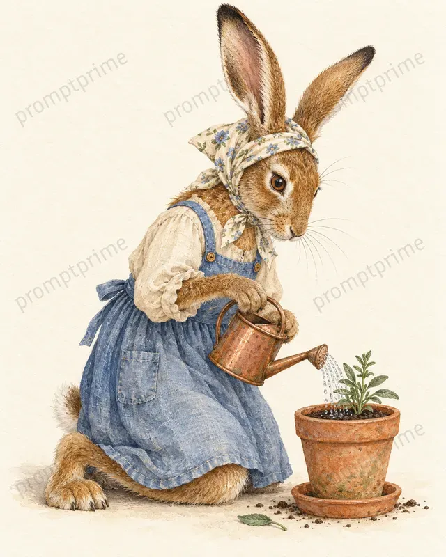 Heirloom Animal Storybook Portraits