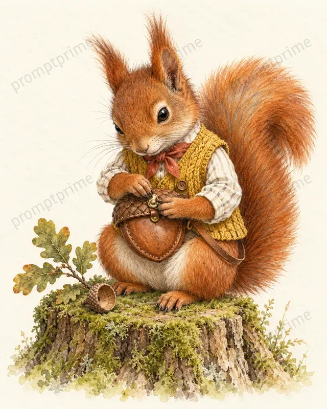 Heirloom Animal Storybook Portraits