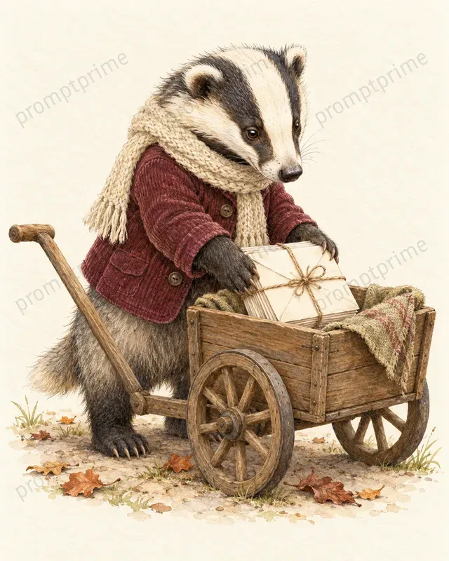 Heirloom Animal Storybook Portraits