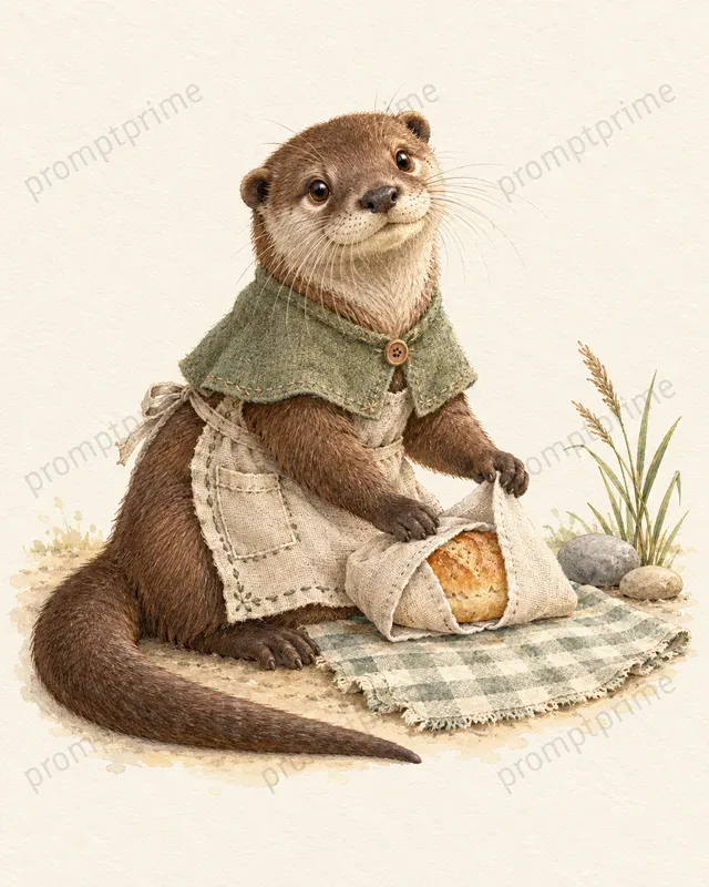 Heirloom Animal Storybook Portraits
