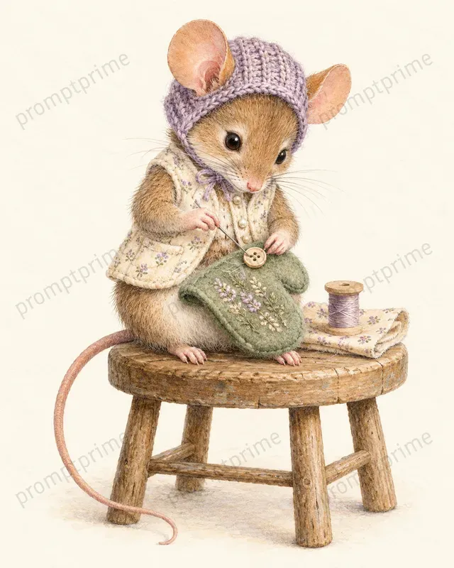 Heirloom Animal Storybook Portraits