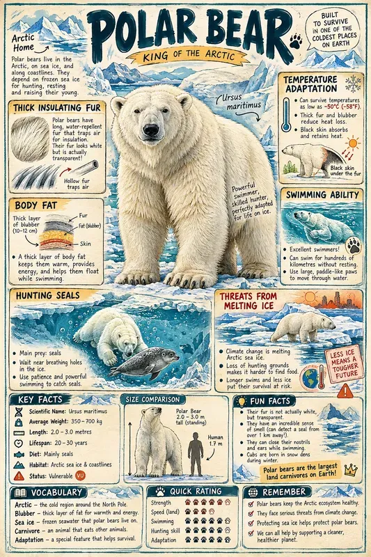 Animal Survival Playbook Posters