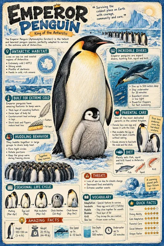 Animal Survival Playbook Posters
