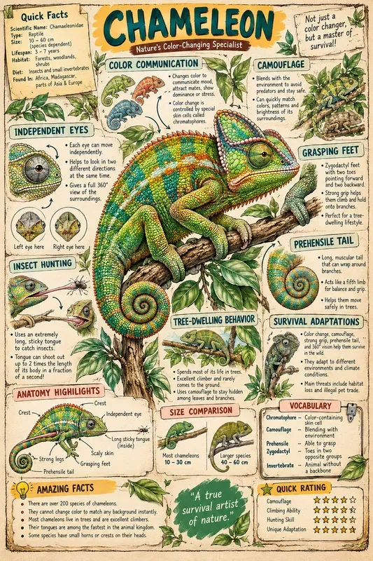 Animal Survival Playbook Posters