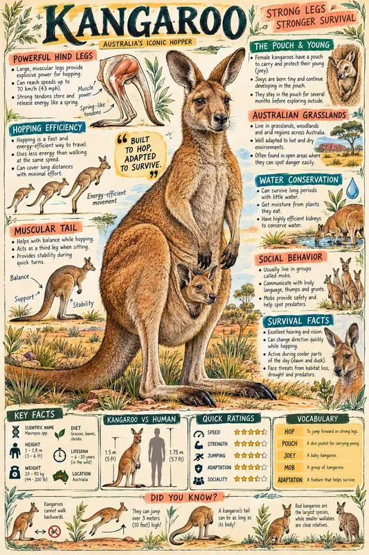 Animal Survival Playbook Posters