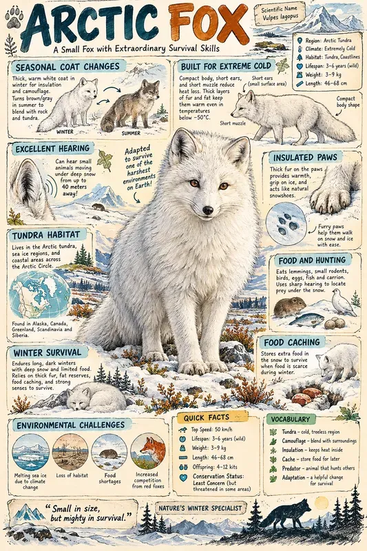Animal Survival Playbook Posters
