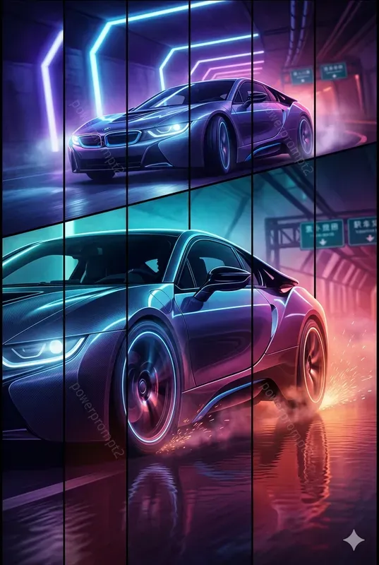 Cinematic Gradient Panels