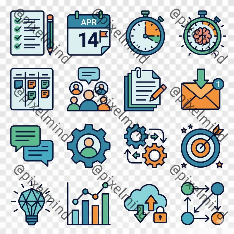 Modern App UI Icon Generator Kits