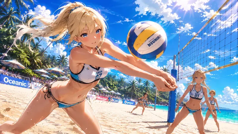Anime Tropical Beach Girls Collections