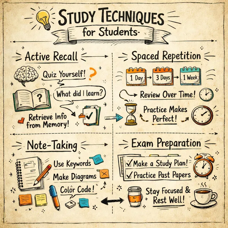 Sketchbook Style Infographics