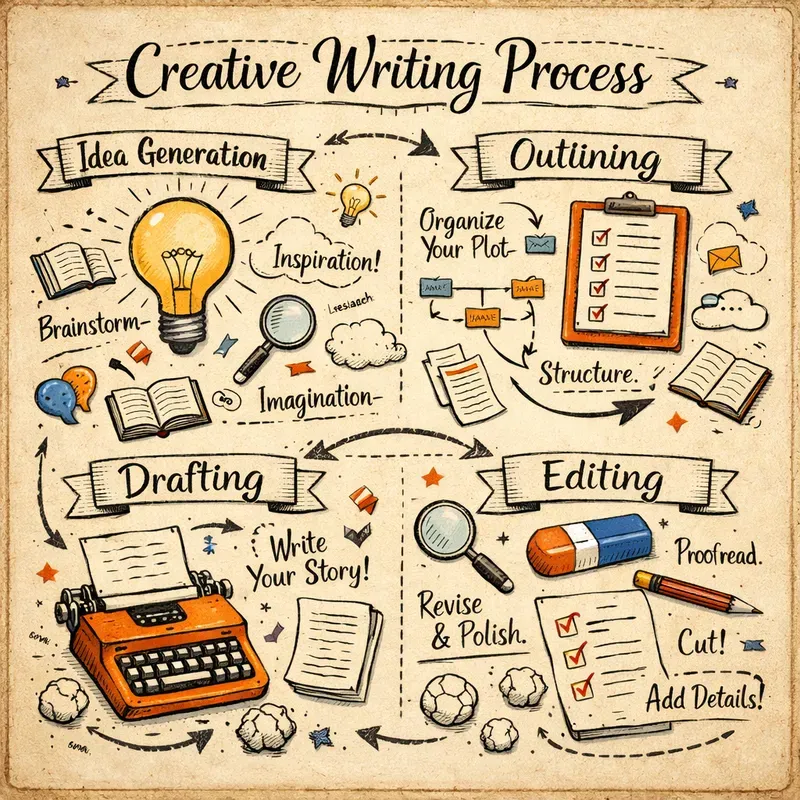 Sketchbook Style Infographics