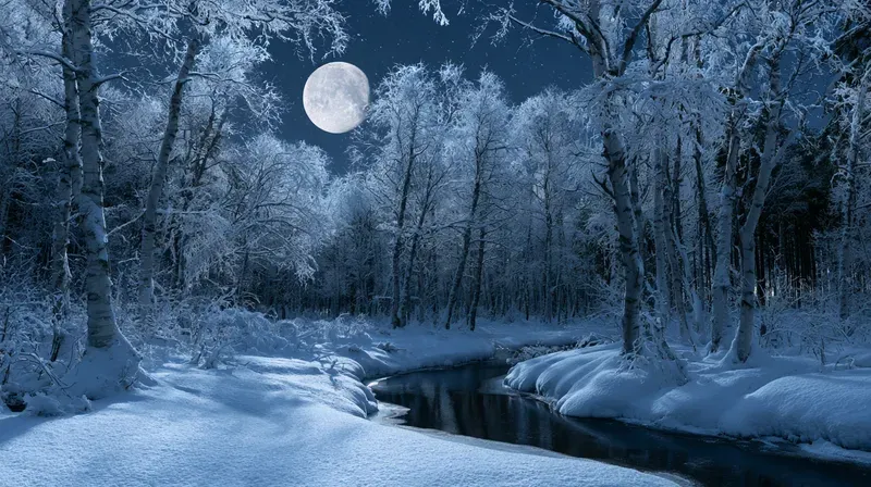 Moonlight Landscape Photography Generator