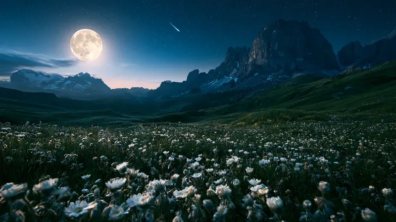 Moonlight Landscape Photography Generator