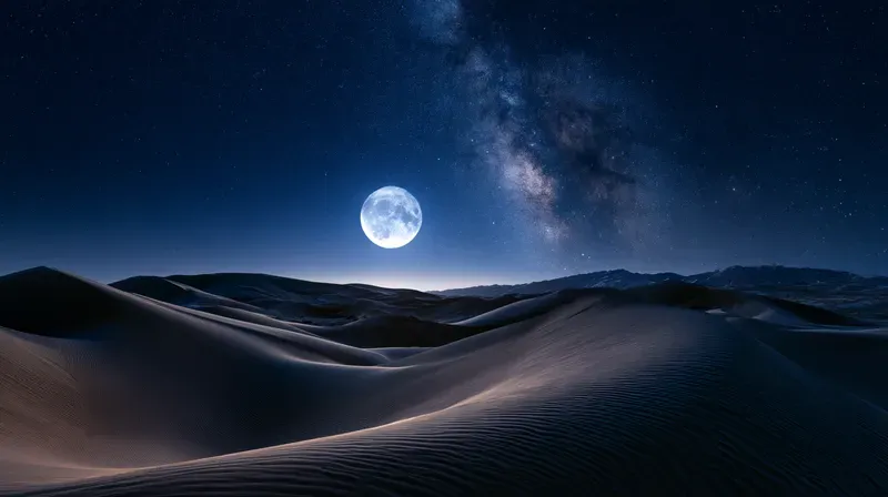 Moonlight Landscape Photography Generator
