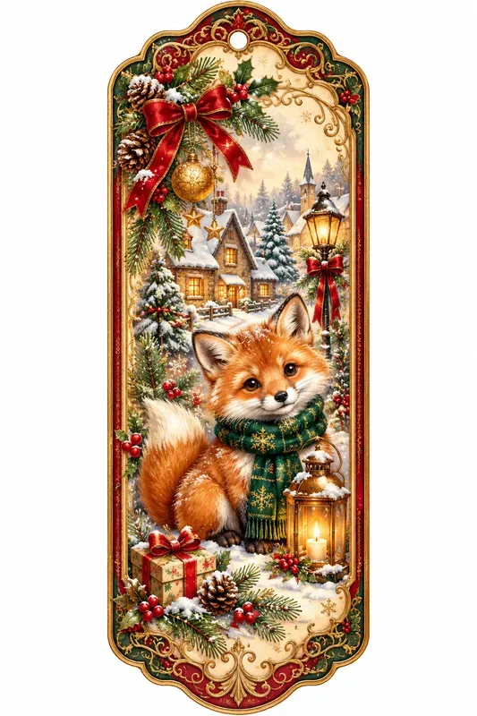 Christmas Wonderland Bookmark Designs