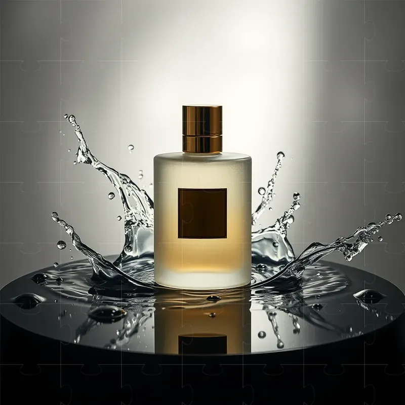 Commercial Luxury Perfume Nature Podiums