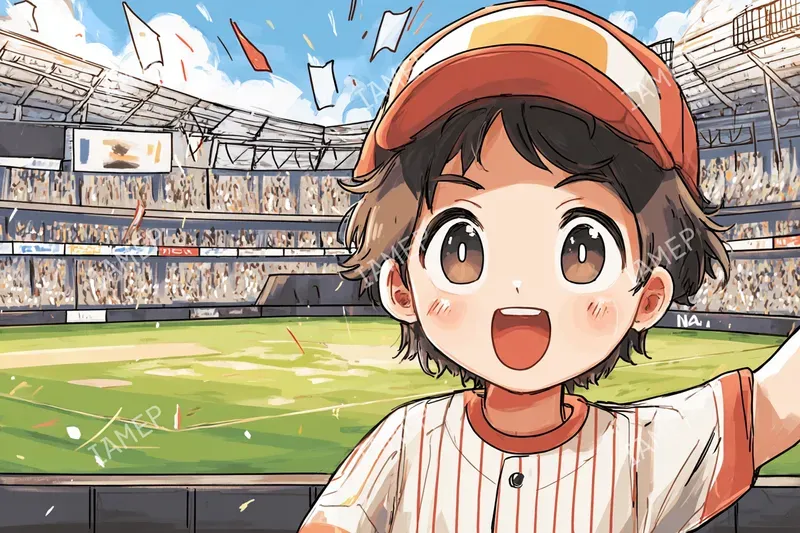 Sports Anime Action Illustrations