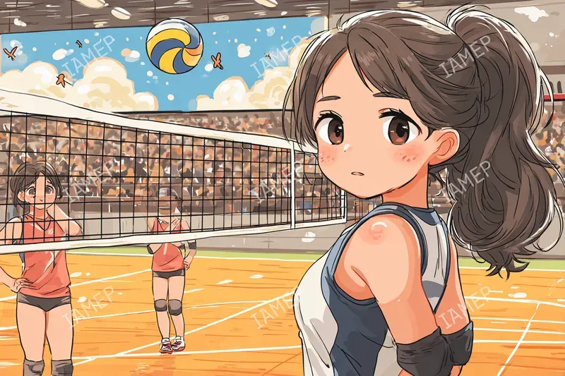 Sports Anime Action Illustrations
