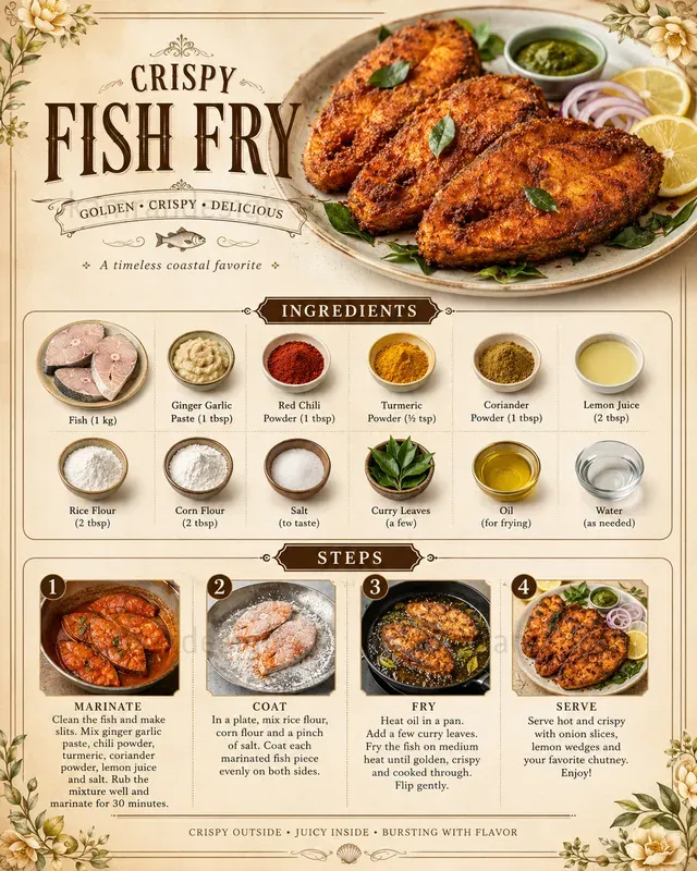 Vintage Recipe Infographic Generator
