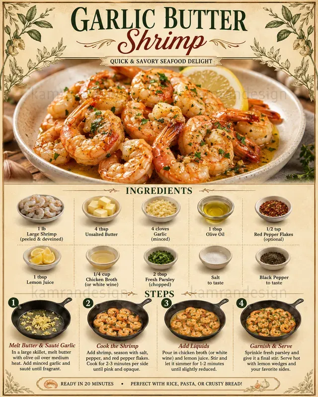 Vintage Recipe Infographic Generator