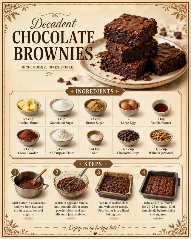 Vintage Recipe Infographic Generator