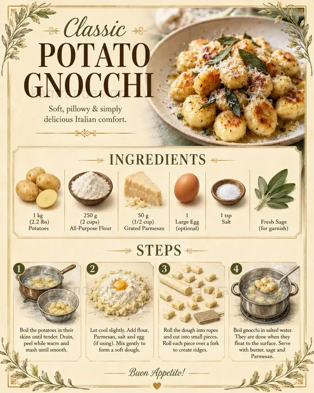 Vintage Recipe Infographic Generator