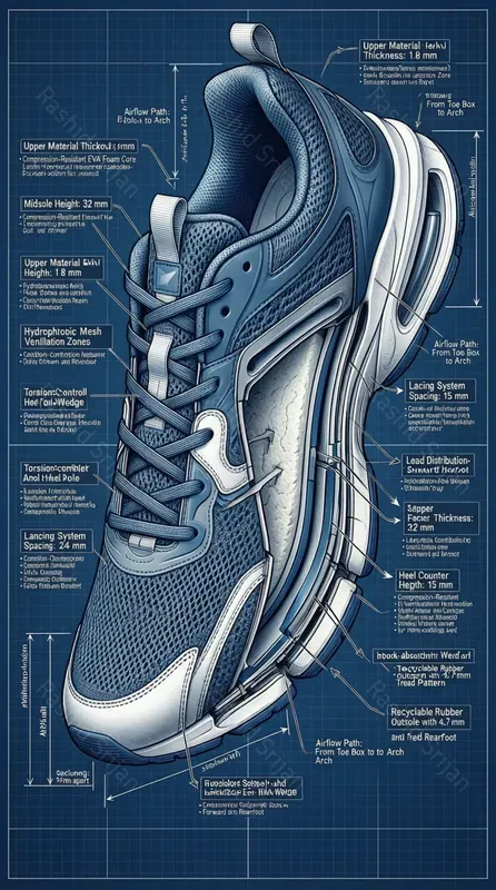 Blueprint Style Graphic Designs