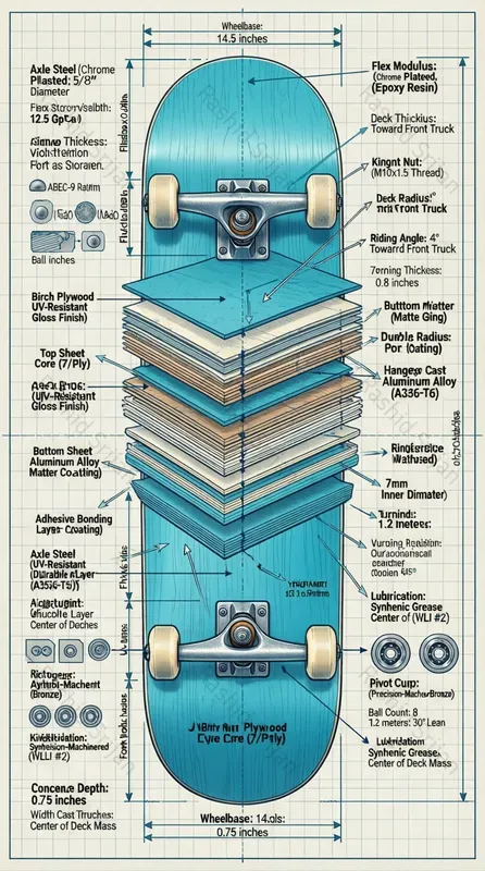 Blueprint Style Graphic Designs