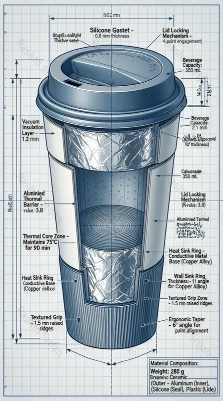 Blueprint Style Graphic Designs