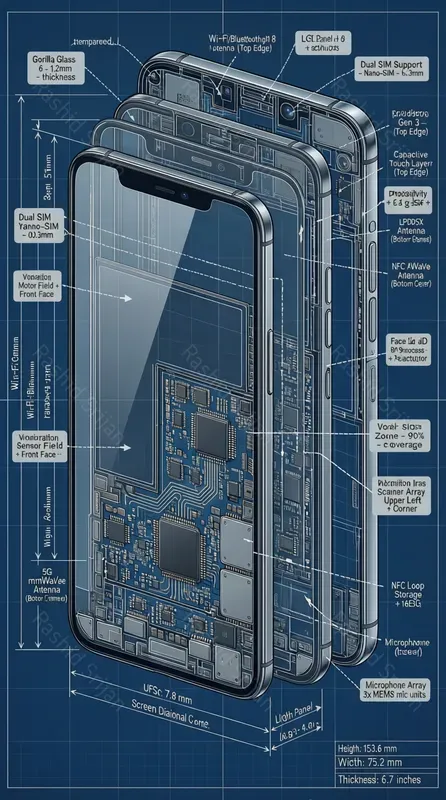 Blueprint Style Graphic Designs