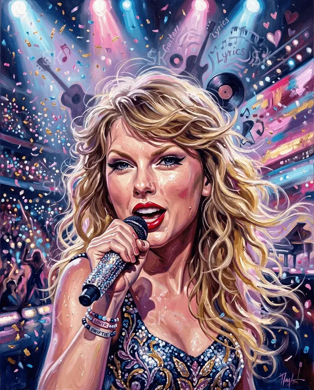 Famous People Oil Caricature Wallpapers