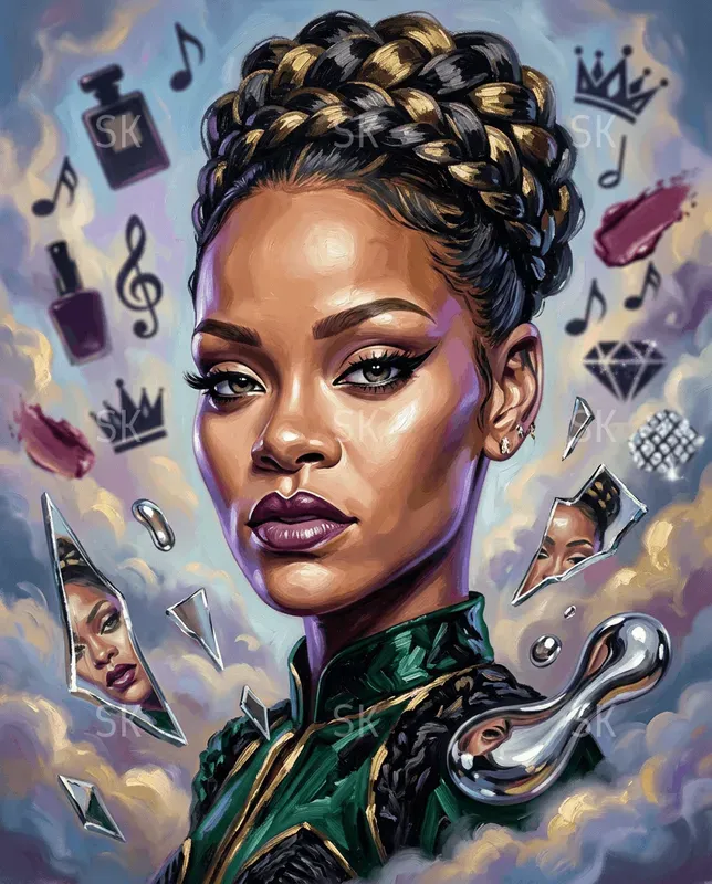 Famous People Oil Caricature Wallpapers