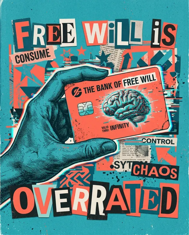 Surreal Ransom Note Collage Posters