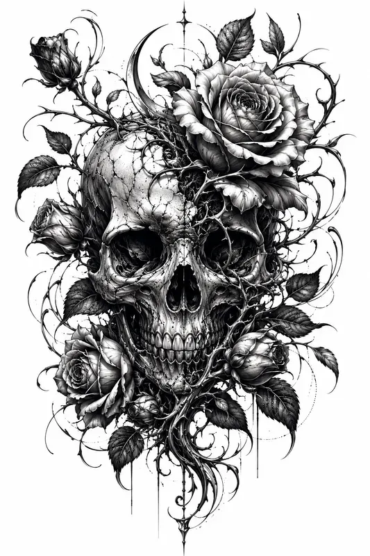 Dark Ink Tattoo Gothic Blackwork Designs