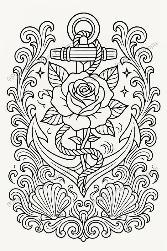 Tattoo Coloring Books For Adults