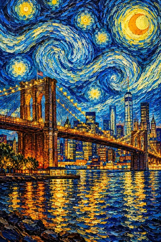 Van Gogh City Wonders