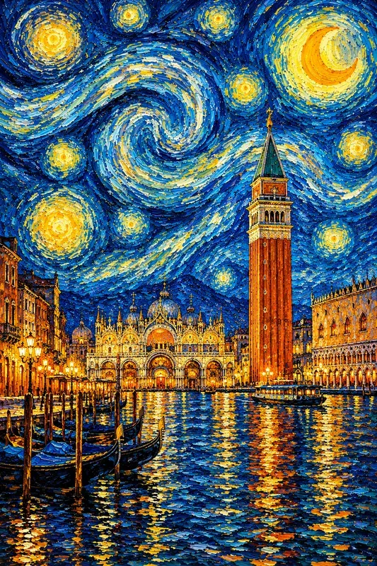 Van Gogh City Wonders