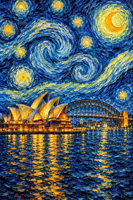 Van Gogh City Wonders