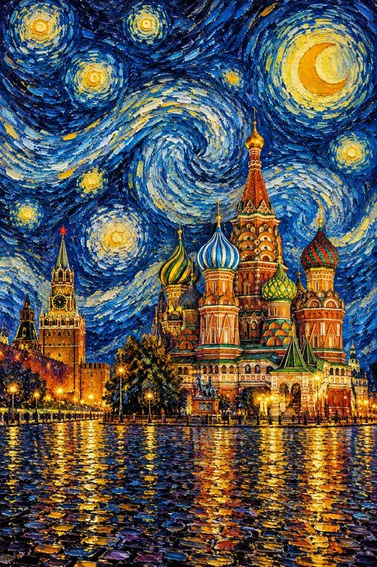 Van Gogh City Wonders