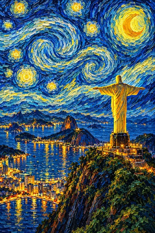 Van Gogh City Wonders