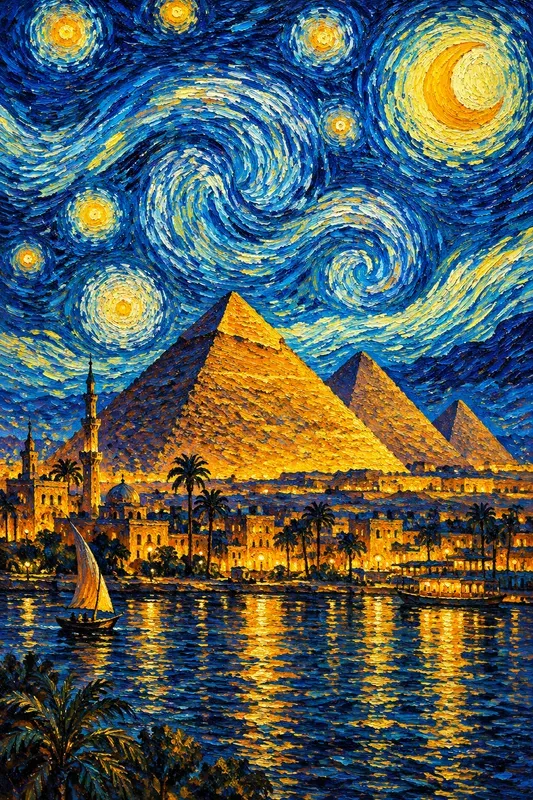 Van Gogh City Wonders