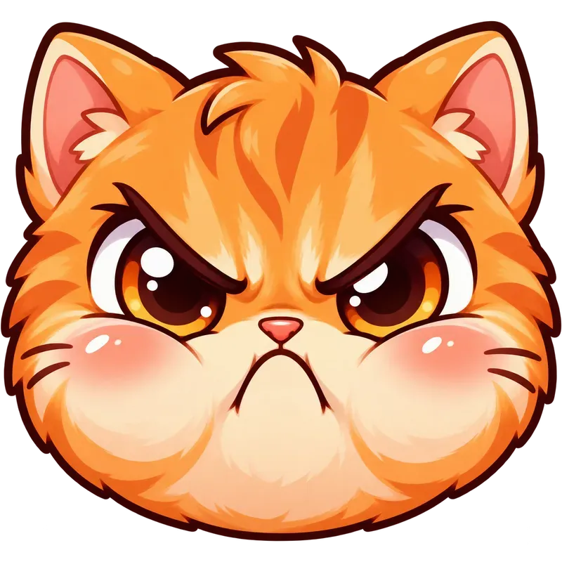 Cute Kawaii Animal Reaction Emotes