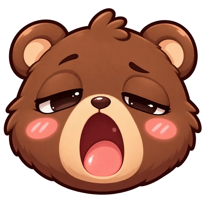 Cute Kawaii Animal Reaction Emotes