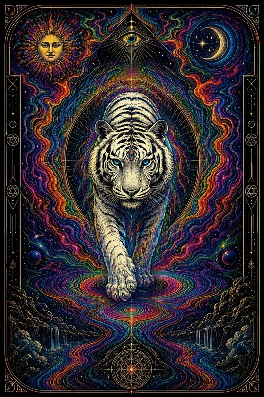 Psychedelic Optical Poster Art Generator