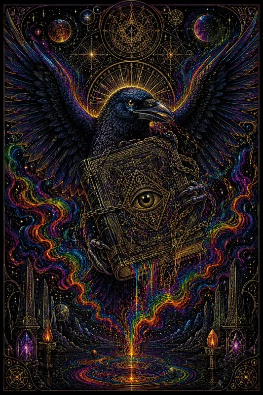 Psychedelic Optical Poster Art Generator