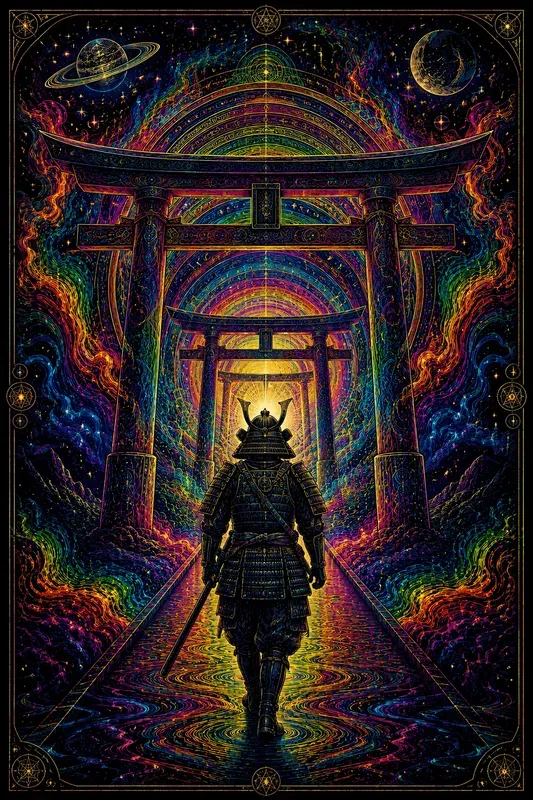 Psychedelic Optical Poster Art Generator