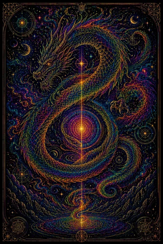 Psychedelic Optical Poster Art Generator