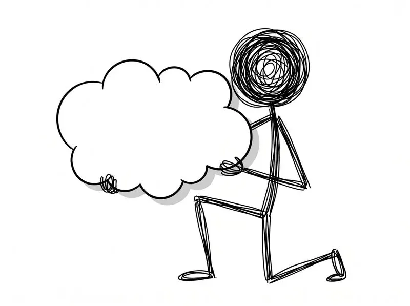 Scribble Stick Figure Message Panel Generator