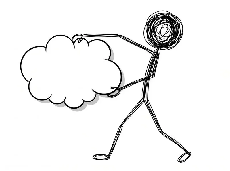 Scribble Stick Figure Message Panel Generator