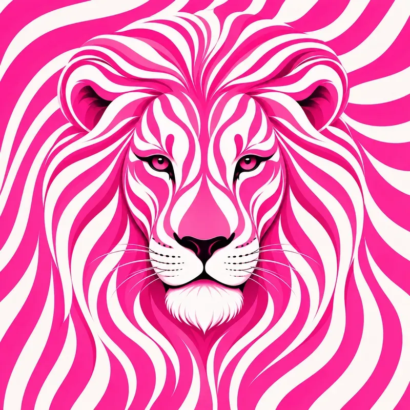 Neon Pop Animal Portrait Collections